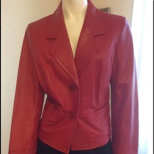 Vintage-leather jacket  NEW condition.